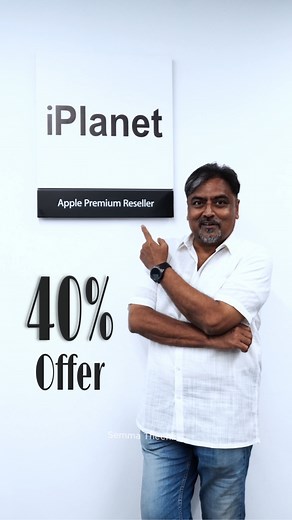 🎉Share this to iPhone lovers😍WOW Freedom Sale is ON at iPlanet! Buy iPhone 16 at Flat 35% Off*Buy MacBook Air M4 at Flat 40% Off*Buy iPad Air M3 at Flat 12% Off*Get Up to ₹10,000* cashback on selected credit cards!Get Exchange Bonus up to ₹12,000Get Flat 40% Off* on Accessories Bundle!FREE Premier First Card worth ₹1,999Offer Valid till 17th AugustFor More Offers, Visit your nearest iPlanet store♦️This video includes promotional content♦️#iphone #offer #coimbatore #semmatheeni #tamil | Semma t