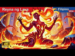 Reyna ng Lava 👸🔥 Lava Princess in Filipino | WOA - Filipino Fairy Tales