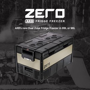 In Stock Now at ARB Hobart ARB's ZERO fridge freezers❄️ Keep your 🍺 cold and your 🍦 frozen under the same lid with ARB's new range of dual zone fridge freezers available in 69L and 96L or pick-up a ZERO single zone in 44L or 60L. Enjoy the convenience of wireless monitoring and control via your mobile, 12V inlets in the front and rear as well as a quick-release side opening reversible lid for easy access. Learn more about the ZERO fridge freezer range here: http://bit.ly/ARB-ZERO | ARB Hobart