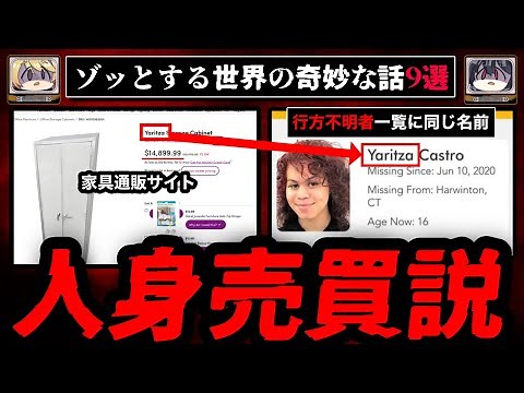【闇が深い】世界のゾッとする怖い話/都市伝説9選【ゆっくり解説】