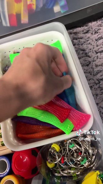 CR7 Blue Fidget Challenge with Fidget Toys and Board