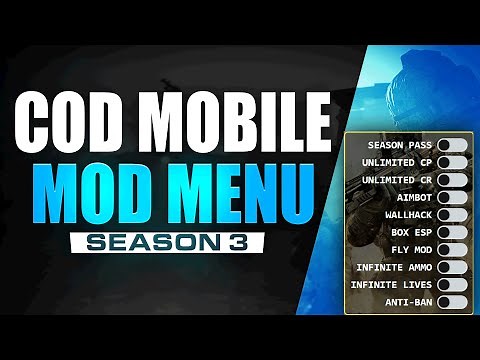COD MOBILE MOD MENU (Free CP, Aimbot, Wallhack, Anti-Ban & MORE) v4.3 **SEASON 3**