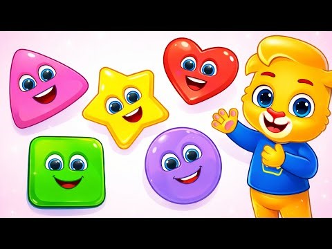 Shapes song for kids | learning colors for toddlers | learn shapes video | english rhymes for babies