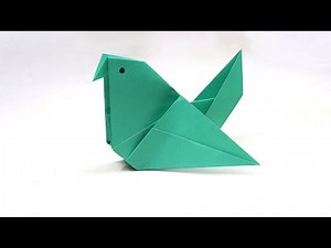 Easy Origami Bird Making - Cute Paper Bird