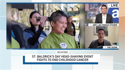 Head-shaving fundraiser returns to Las Vegas, fighting against childhood cancer