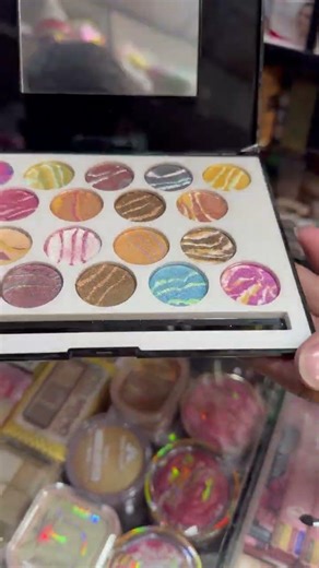 Multi-Color Eyeshadow Palette | Shimmer & Glitter Shades | Shayan Cosmetic