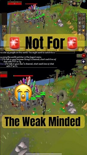 Gemstone Crab: Not For The Weak of Minds OSRS Big Iron Willy #runescape