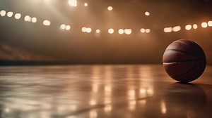 Download 3d basketball, computer generated loop for free