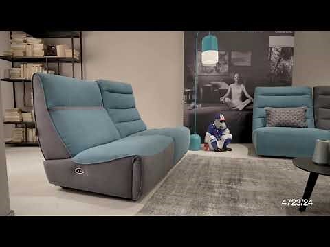 Canapé Modulable 4723/24 Monaco - Collection Chateau d'Ax