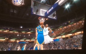 NBA2K13自创人物生涯[早期]集锦，各种极限拉杆隔扣后仰，复古打法