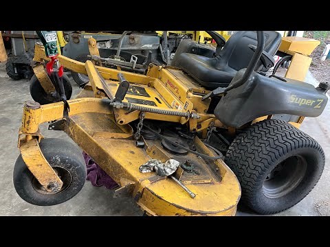 HUSTLER MOWER BENT SPINDLE SHAFT