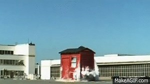 Water Heater explosion on Make a GIF