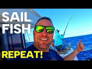 Fish ON! Sailing the deep waters of St. Croix. Day #2