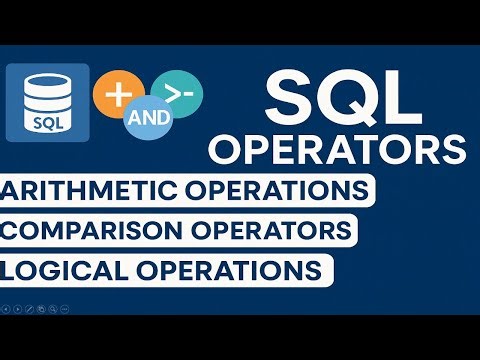 Master SQL Operators in 5 Minutes | Arithmetic, Comparison & Logical Explained with Examples