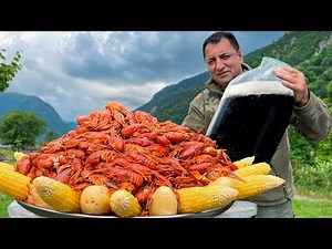 Best Recipe For Boiled Crayfish With Homemade Kvass! Perfect Snack For The Evening