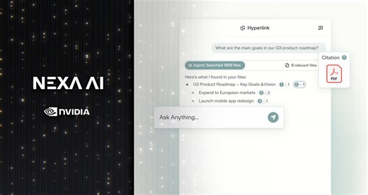 Faster Than a Click: Hyperlink Agent Search Now Available on NVIDIA RTX PCs