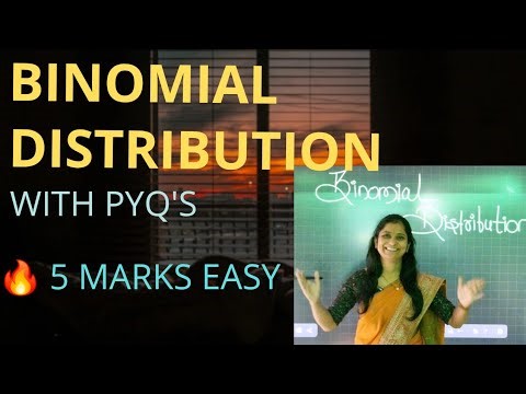 Whole Binomial Distribution | Complete Chapter with PYQs | 12th Maths