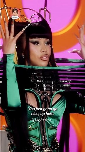 “Cardi B is the Villain Judge" 🙊 #dragrace
