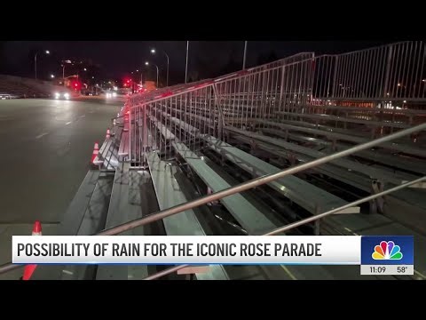 Pasadena residents react to possibility of rain at the Rose Parade