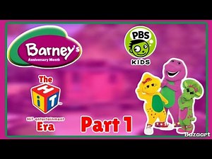 Barney's Anniversary Month: The Barney Home Videos The Hit Entertainment Era Part 1