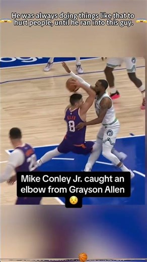 Give him a taste of his own medicine. 💊😏#graysonallen#nba#basketball