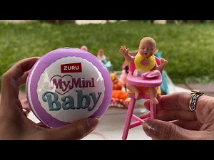 New Release!!! My Mini Baby Series 2 ✨🏖️ @ZuruToys silicone reborn baby dolls unboxing [asmr]