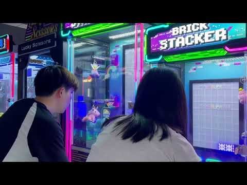Brick Stacker Redemption Game Prize Machine