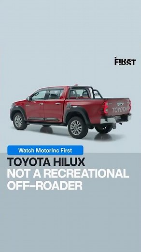 Toyota Hilux 2025 first drive review on #MotorIncFirst