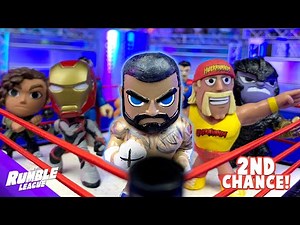 SECOND CHANCE! All Stars Shake Rumble Match (Road to RumbleMania) // RUMBLE LEAGUE by KIDCITY