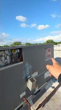 ✅️ ERROR 20 A/C 10 TON RHEEM BRAND ❄️ #rheem #refrigeration #cooler #hvac #airconditioning #r410a