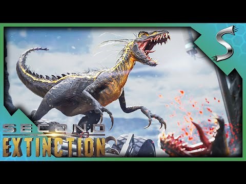 A CRAZY NEW DINOSAUR GAME IS HERE! - Second Extinction Gameplay