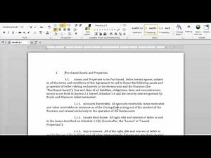 Document Formatting with Styles & Numbering in Microsoft Word - LegalBar