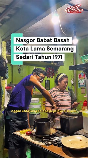 Pak Karmin's Tripe Fried Rice from Semarang Since 1971 🔥