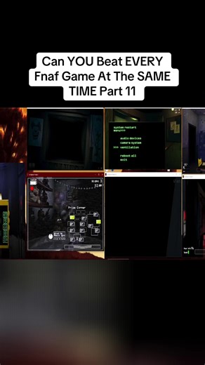 Challenge Yourself to Beat Every FNAF Game Simultaneously