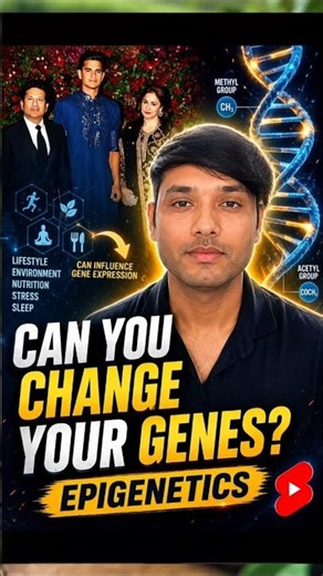 Can you change your gene? #facts #genetics