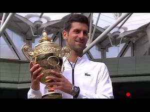 Final Wimbledon 2019 Federer vs Djokovic. Ceremonia de Premiación
