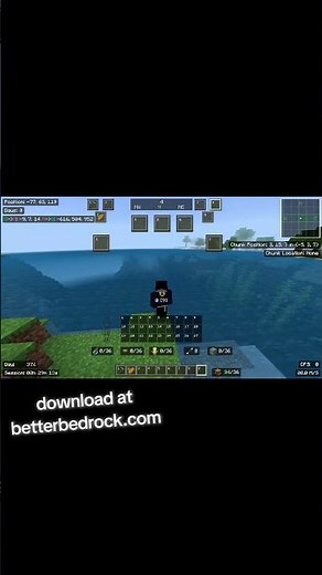 The best client for Minecraft Bedrock Pocket Edition, utility, tweaks, mcpe, mcbe #minecraft #bb