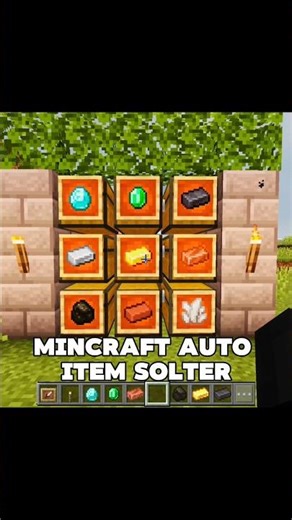 Auto Item 🪙 Solter In Mincraft #minecraft #shrots