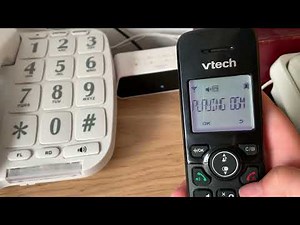 Vtech CS2050 answer machine (answer off)