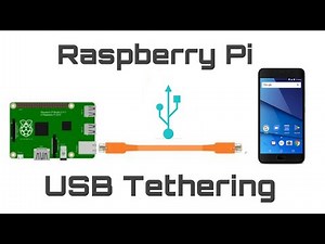 How to share Android phone data to Raspberry Pi via USB cable.