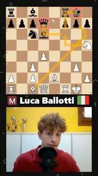 GUKESH VINCE IN 22 MOSSE #scacchi #lucaballotti