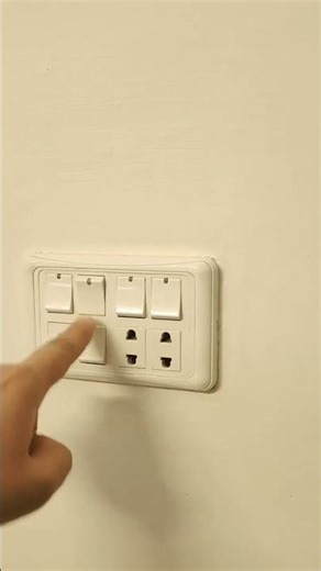 how to switch on light button #hacks #knowledge #idea