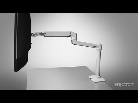 LX Desk Monitor Arm, Tall Pole from Ergotron: Top Features & Benefits