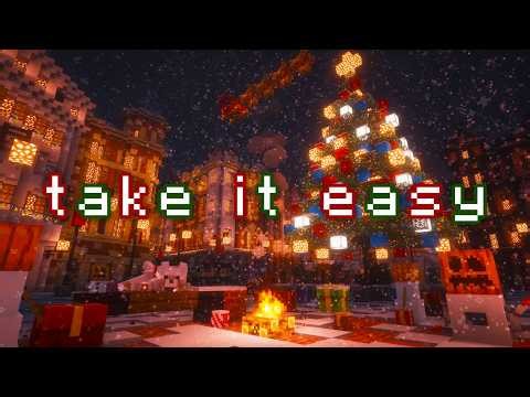 tomorrow is another day... (minecraft music & falling snow)