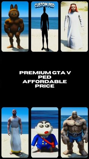 Gta 5 more peds, props, vehicle all mods and custom mod available affordable price #gta5modstore