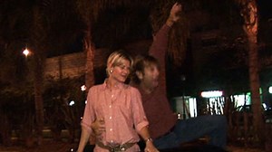 Cop Comes Out with His Hands Up ... and Dances!