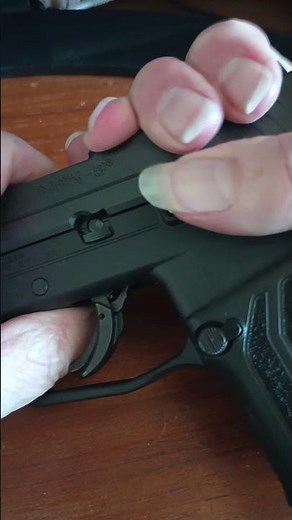 Ruger Max9 slide take down pin fix Part 2
