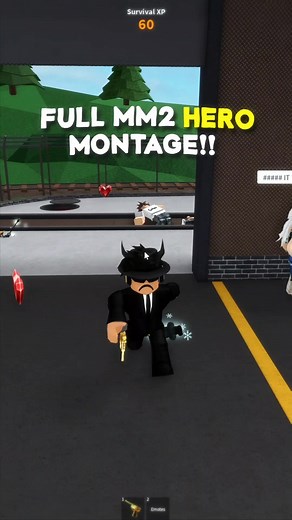 Heyy! Im new to the roblox mm2 community, how are you today?? #murdermystery #roblox #mm2montage #fedorasmm2 #aftereffects