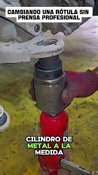 How to replace a suspension BALL JOINT WITHOUT A PRESS 🛠️ (DIY Hack) #shorts