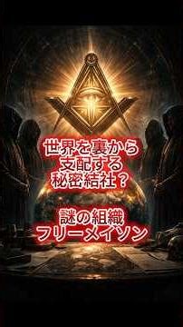 【実在する秘密結社】フリーメイソンの正体とは